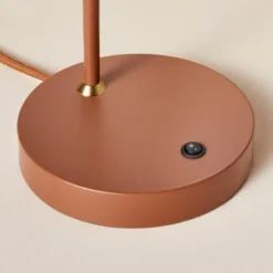 20" Metal Task Lamp With USB Port Terracotta Brown (Includes LED Light Bulb) - Hearth & Hand™ With Magnolia -Furniture Store GUEST 009de372 e973 4433 b4c3 9d6014567bba