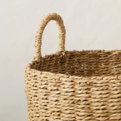 Large Twisted Seagrass Storage Basket - Hearth & Hand™ With Magnolia -Furniture Store GUEST 13ac1fab 4281 45dc 8aa0 433581076183