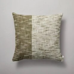 18"x18" Vertical Color Block Square Throw Pillow - Hearth & Hand™ With Magnolia -Furniture Store GUEST 16ced70f fa14 47c7 bf20 e0d0c763d32d