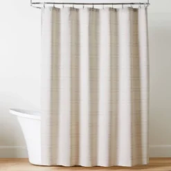 Tonal Stripe Woven Shower Curtain - Hearth & Hand™ With Magnolia -Furniture Store GUEST 230427a5 17b0 4f77 853c e09c4606084a