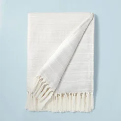 Faded Pin Stripe Gauze-Woven Throw Blanket - Hearth & Hand™ With Magnolia -Furniture Store GUEST 28f527cc ed40 4696 8bb5 aa1b11bf7879