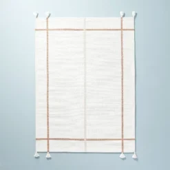 Bold Cross Stripes Tassel Rug Cream/Tan - Hearth & Hand™ With Magnolia 13 Bold Cross Stripes Tassel Rug Cream/Tan - Hearth & Hand™ With Magnolia -Furniture Store GUEST 3630ef84 b701 4a81 b546 9f6450d0c0e1