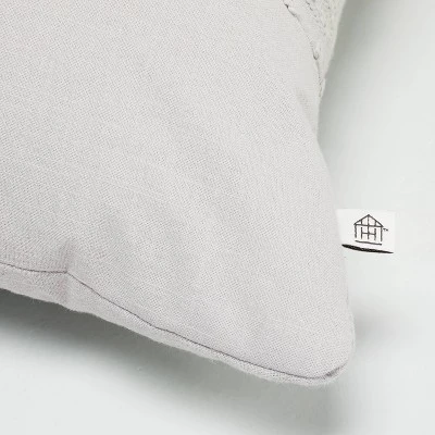 16"x42" Slub Center Stripe Oversized Lumbar Bed Pillow - Hearth & Hand™ With Magnolia 3 16"x42" Slub Center Stripe Oversized Lumbar Bed Pillow - Hearth & Hand™ With Magnolia - Image 3