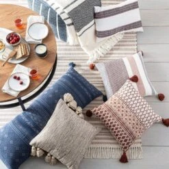 Stripe With Fringe Area Rug - Hearth & Hand With Magnolia -Furniture Store GUEST 39aa82b9 8aec 44a4 8538 d718fcee3773