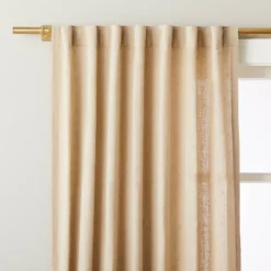 Fleck Stripe Leno Weave Curtain Panel Natural - Hearth & Hand™ With Magnolia -Furniture Store GUEST 48353324 a324 4136 b86d 681605752843
