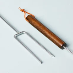 4pc Stainless Steel Grilling Skewers With Canvas Bag - Hearth & Hand™ With Magnolia -Furniture Store GUEST 4dc0a88d fbf3 404b b7b1 f56d3a6972df