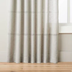 Lace Insert Sheer Curtain Panel - Hearth & Hand™ With Magnolia -Furniture Store GUEST 5701cf33 6055 49fc 8e81 7af51f6a3b26