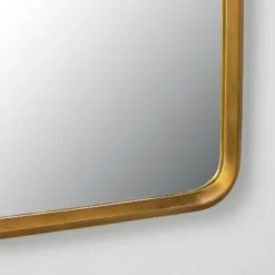 Arched Metal Frame Mirror Brass Finish - Hearth & Hand™ With Magnolia -Furniture Store GUEST 716e116a 6ee0 4b78 a585 1d1b6a8fc93b