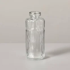 Ribbed Clear Glass Bud Vase - Hearth & Hand™ With Magnolia -Furniture Store GUEST 764574cd 0304 44d3 bc76 13b58650f9b3