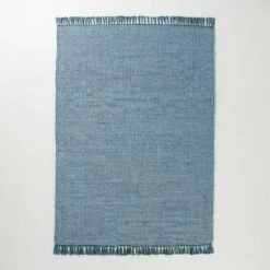 Solid Jute Area Rug Faded Blue - Hearth & Hand™ With Magnolia -Furniture Store GUEST 94741add 3a61 4f4b b5b0 9e7bded9f260