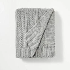 Chunky Textured Knit Throw Blanket - Hearth & Hand™ With Magnolia 8 Chunky Textured Knit Throw Blanket - Hearth & Hand™ With Magnolia -Furniture Store GUEST 967ad06b d7d1 4d74 abd1 aecc023f20eb