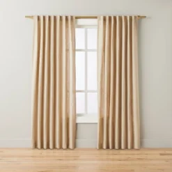 Fleck Stripe Leno Weave Curtain Panel Natural - Hearth & Hand™ With Magnolia -Furniture Store GUEST 9976e7d5 9983 49c8 a432 f89edf15ed43