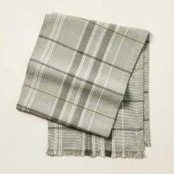 Textured Fall Plaid Woven Table Runner Sage Green - Hearth & Hand™ With Magnolia -Furniture Store GUEST a800a163 ae14 453d be3d b6a7d83e8d6e