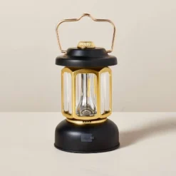 LED Lantern Black/Gold - Hearth & Hand™ With Magnolia -Furniture Store GUEST b6e0871e cb05 4956 a6b1 d628b3c5808e