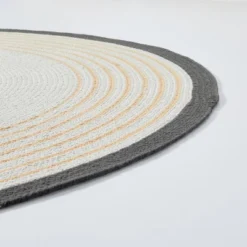 Round Border Stripe Braided Area Rug Neutral - Hearth & Hand™ With Magnolia -Furniture Store GUEST bed3491d 8aac 4eb5 b7a8 e5bd4a2cf031