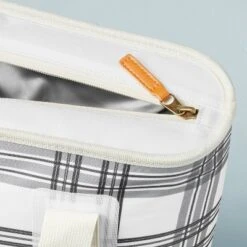 Soft-Sided 20can/19qt Plaid Backpack Cooler - Black/Gray/White - Hearth & Hand™ With Magnolia -Furniture Store GUEST c90fea2f d737 489f 978a 68c41ebd50fd