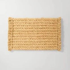 Chunky Twisted Rope Coir Doormat Tan - Hearth & Hand™ With Magnolia -Furniture Store GUEST cbe4ed88 5a3a 467e 964d eae9294cc813