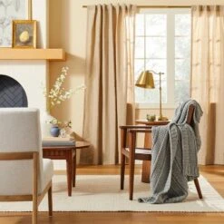 Fleck Stripe Leno Weave Curtain Panel Natural - Hearth & Hand™ With Magnolia -Furniture Store GUEST ce5f8add f649 4115 add6 14ff6ce70a2f