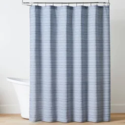 Tonal Stripe Woven Shower Curtain - Hearth & Hand™ With Magnolia -Furniture Store GUEST cf0e8e87 7061 4564 95a9 59d3563d35af