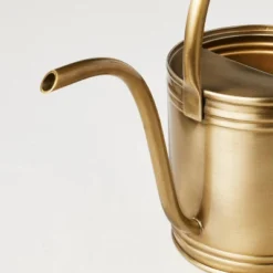 1L Accented Metal Watering Can Brass Finish - Hearth & Hand™ With Magnolia -Furniture Store GUEST d8d9fd9e ae1a 452a a0ad d7dc1e4a0d5e