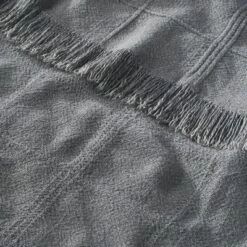 Textured Grid Lines Dobby Throw Blanket - Hearth & Hand™ With Magnolia -Furniture Store GUEST e8048617 749c 40ae a4c6 0e6357377f48