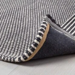 Textured Border Stripe Area Rug - Hearth & Hand™ With Magnolia -Furniture Store GUEST f05389b8 c51a 4a49 9887 0c104dc048bc