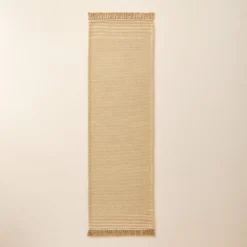 Patterned Border Stripe Area Rug Khaki - Hearth & Hand™ With Magnolia -Furniture Store GUEST f7bc6526 b33e 4b2e a20b c37c900086d2