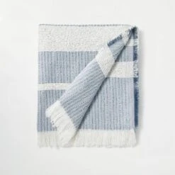 Dimensional Stripe Dobby Throw Blanket - Hearth & Hand™ With Magnolia -Furniture Store GUEST fd8ceb53 5095 4e97 b578 9439f901185a